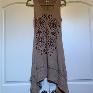 Vocal high low top dress